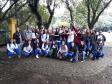 Estudantes foram sensibilizados pela linguagem poética no Bosque Portugal, no Jardim Social, onde desenvolveram atividades de leitura e declamação dos poemas encontrados ao longo da trilha do bosque.