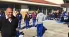 Para aproveitar o sol na manhã desta terça-feira (4), os estudantes no Colégio Amâncio Moro (CEP-Amâncio) se reuniram para atividades fora da sala de aula, em grupos organizados no pátio do Colégio, que fica no Jardim Social. 