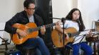 Estudantes se reuniram, nesta terça-feira (11), no hall de entrada do prédio histórico do Colégio Estadual do Paraná (CEP-CEP) para cantar, dançar e tocar músicas em homenagem aos 62 anos da Escolinha, fundada em 6 de junho de 1957.