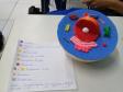 A montagem criativa faz parte da exposição de maquetes apresentadas pelos estudantes do 1° ano do Ensino Médio, que usou da atividade prática para representar as  células animal e vegetal no estudo da citologia.