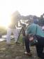 A equipe de estudantes e professores membros do Clube de Ciências Espaciais do Colégio Estadual do Paraná (CEP) foram, nesta terça-feira (2), ao bairro Alto da XV, em Curitiba, para acompanhar e registrar o Eclipse do Sol, um fenômeno raro que só poderá ser visto novamente da capital paranaense em 2045.