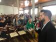 Professores e agentes educacionais do Colégio Estadual do Paraná (CEP) se reuniram no Clube dos Subtenentes e Sargentos do Exército de Curitiba, nesta quinta-feira (25), para o desenvolvimento das atividades de Formação Pedagógica, conforme previsto no Calendário Escolar e orientações da Secretaria de Estado da Educação (SEED).