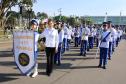 Mantendo a tradição, o Colégio Estadual do Paraná (CEP) abriu, no sábado (7), o desfile cívico-militar em comemoração aos 197 anos da Proclamação da Independência do Brasil. A comunidade estudantil do CEP mostrou na Avenida Cândido de Abreu, no Centro Cívico de Curitiba, alguns dos principais símbolos da sua história centenária, além da sua grandiosidade representada pela força educacional que é referência no estado do Paraná.