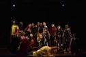O elenco é formado por 20 estudantes do Modulado Grutinha, ofertado na Escolinha de Arte do CEP. São atores e atrizes que se preparam para mostrar mais essa história criativa aos estudantes das escolas Municipais e, no Festival de Teatro de Pinhais, ao público de uma escola do município metropolitano de Piraquara. Além dessas, outras apresentações serão programadas ainda para este semestre.