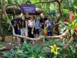 em Foz de Iguaçu, o grupo do CEP foi conhecer o Parque das Aves, com 16 hectares de mata nativa e 1.500 animais entre aves, répteis e mamíferos, de 140 espécies diferentes. 