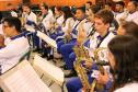 Apresentação da banda Sinfônica Bento Mossurunga no Instituto de Educação do Paraná