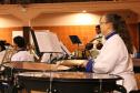 Apresentação da banda Sinfônica Bento Mossurunga no Instituto de Educação do Paraná