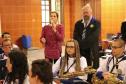 Apresentação da banda Sinfônica Bento Mossurunga no Instituto de Educação do Paraná