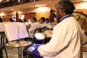 Apresentação da banda Sinfônica Bento Mossurunga no Instituto de Educação do Paraná
