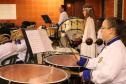 Apresentação da banda Sinfônica Bento Mossurunga no Instituto de Educação do Paraná