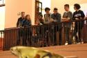 Apresentação da banda Sinfônica Bento Mossurunga no Instituto de Educação do Paraná