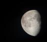 Lua na fase em Quarto Crescente
