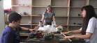 A professora de Arte Lorene de George