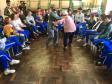 A cena apresentada no CEP-CEP é baseada no conto da escritora nordestina Maria Valéria Rezende. Após a performance, os artistas e sua equipe de produção conversaram com os estudantes sobre literatura, teatro e o papel social do artista.