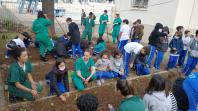Projeto revitaliza a horta do CEP