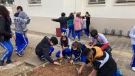 Projeto revitaliza a horta do CEP
