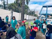Projeto revitaliza a horta do CEP