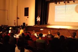 Palestra de orientação sobre os cursos técnicos subsequentes