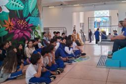 Estudantes visitam Museu Planeta Água