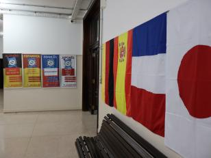 Bandeiras dos cursos do Celem