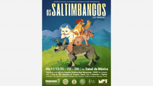 cartaz de Os Saltimbancos