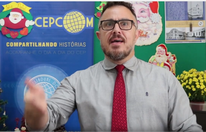 Prof Zac faz o encerramento do ano letivo.