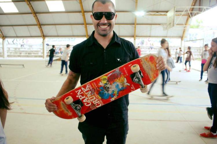 Skatista Mike Vieira