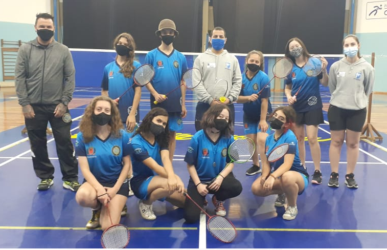 Badminton do CEP no Santa Mônica