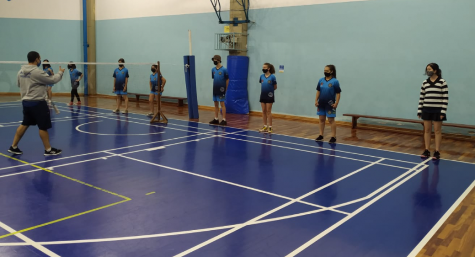 Badminton do CEP no Santa Mônica