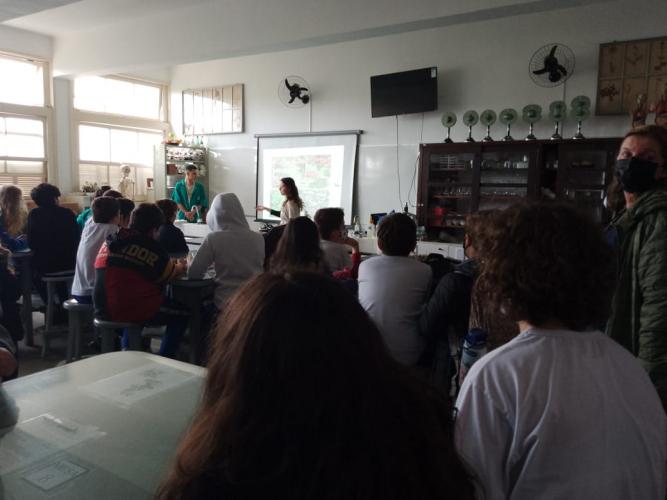 Projeto revitaliza a horta do CEP