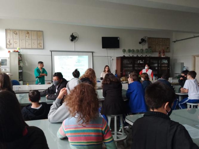 Projeto revitaliza a horta do CEP