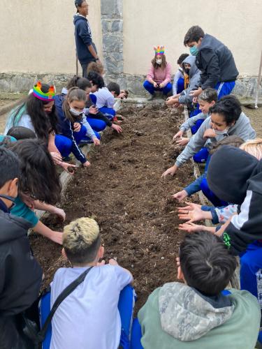 Projeto revitaliza a horta do CEP