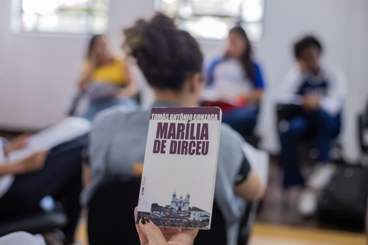 roda de leitura do clube do vestibulando 2025