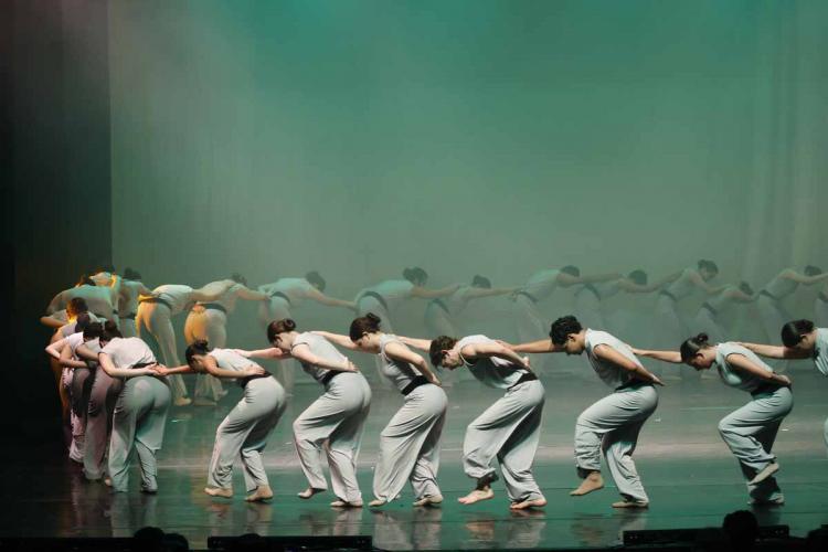 dançarinos e dançarinas do Dancep