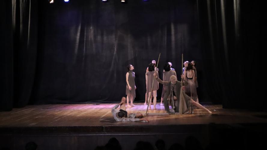 Equipe do Centro de Dança Eliane Fetzer, no Dancep Conversa