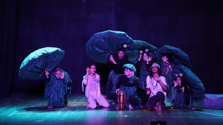 Exercícios cênicos do Técnico em Teatro