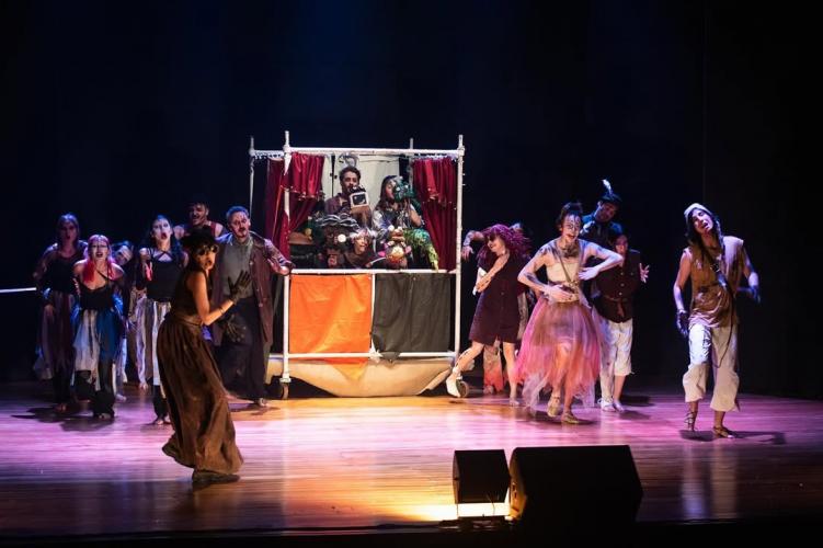 apresentação da peça do MPT em Jacarezinho