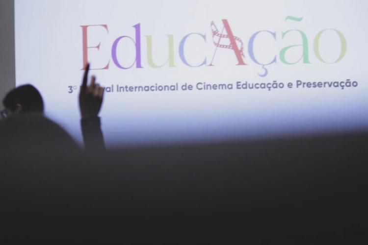 tela de projeção do EducAção