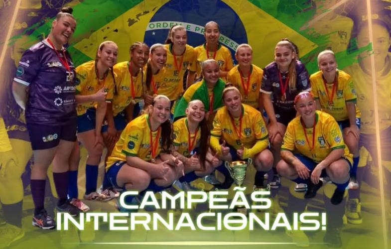 foto oficial do time de futsal