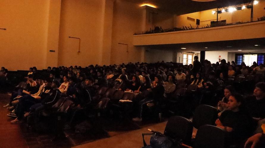 Aulão do Curcep no auditório