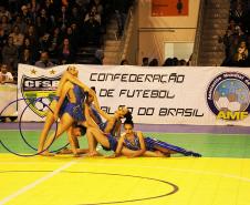 Com Danny Quadros, Seleção Brasileira de Futsal AMF vence a Colômbia no Tarumã