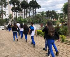 Brigada Escolar promove a segunda simulação anual contra incêndios