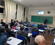 Torreal ministra palestra na sala de aula