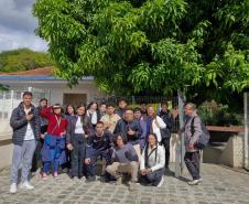 Estudantes de Paranaguá em visita ao CEP