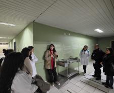 Turma do Saúde Bucal visita Museu Paranaense de Ciências Forenses