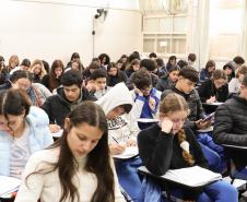 Estudantes do Curcep fazem simulado