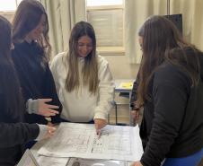 Atividade integrada entre estudantes de Prótese Dentária e Edificações
