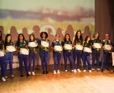 Estudantes atletas recebem premiação