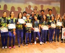 Estudantes atletas recebem premiação