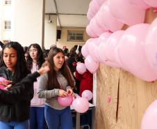 Estudantes do CEP se expressam no Outubro Rosa